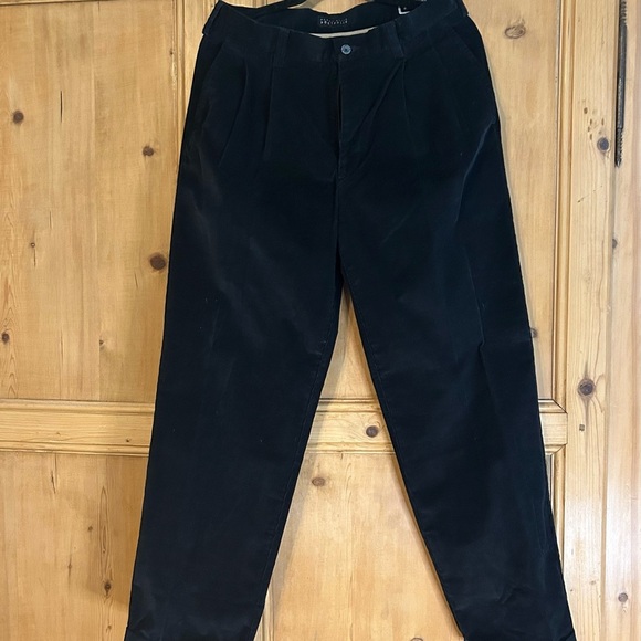 Perry Ellis Other - VTG Perry Ellis Portfolio Men's Pleated Cotton Corduroy Pants Sz 32